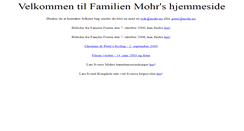Desktop Screenshot of mohr.nu