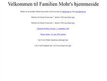 Tablet Screenshot of mohr.nu